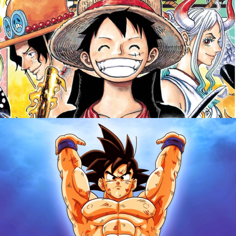 One piece và dragon ball